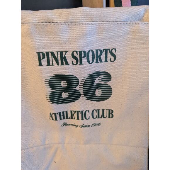 NWT Victoria's Secret PINK dorm duffle bag tote with adjustable crossbody strap - Picture 3 of 6